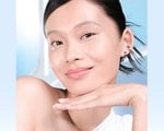  photo of person with glass skin